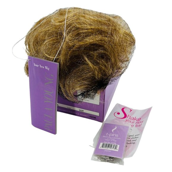 Paula Young Angel Wig 2036 Golden Strawberry Average Size Flirtatious Flips - Picture 2 of 9